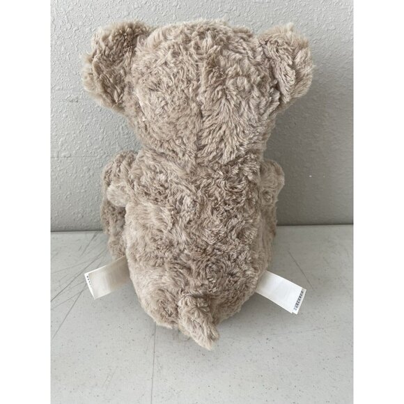 Hug Fun Soft Gray Teddy Bear Stuffed 12” Plush Hugs Kisses Heart Valentine XOXO - Picture 4 of 8